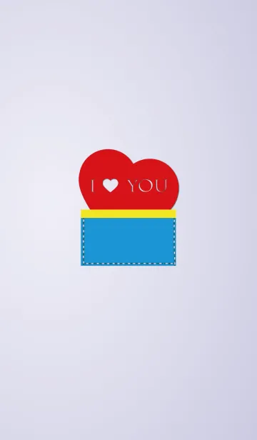 [LINE着せ替え] Heart in pocket.の画像1