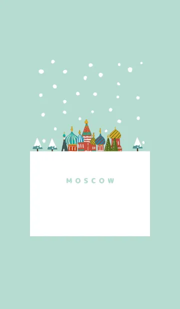 [LINE着せ替え] 冬のモスクワの画像1