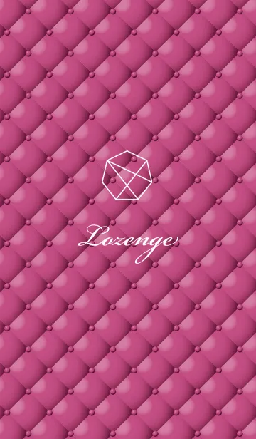 [LINE着せ替え] Lozenge-Peachの画像1