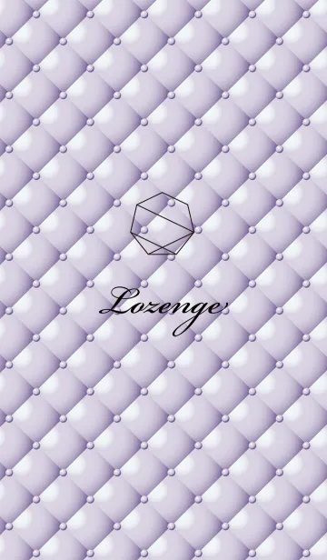 [LINE着せ替え] Lozenge-Purpleの画像1