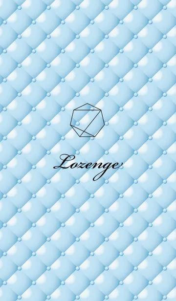 [LINE着せ替え] Lozenge-Blueの画像1