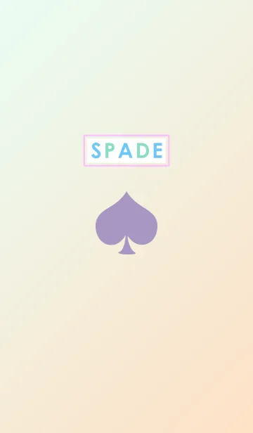 [LINE着せ替え] Pastel Spadeの画像1