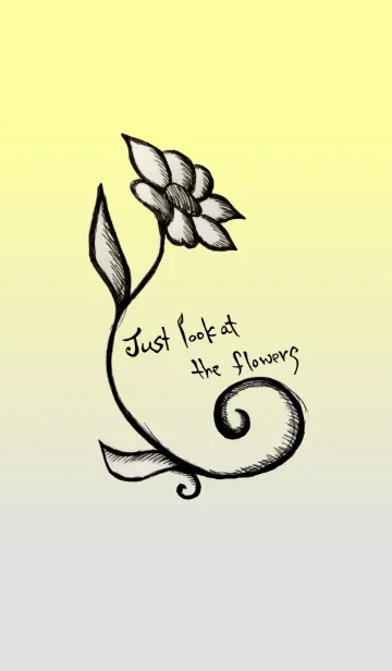 Just look at the flowersの着せ替えメイン画像