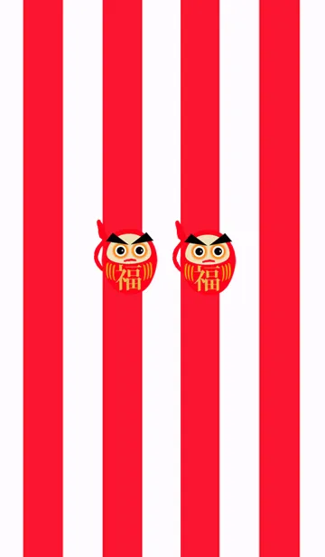 [LINE着せ替え] Daruma san ga...#2の画像1