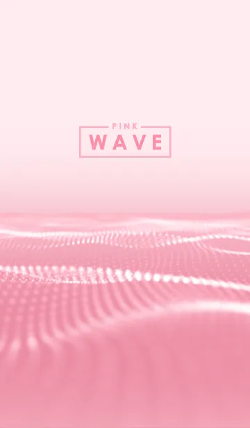 [LINE着せ替え] Pink Wave (Light)の画像1