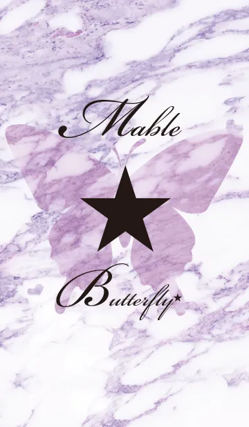 [LINE着せ替え] marble butterflyの画像1