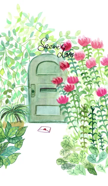 [LINE着せ替え] secret letter doorの画像1