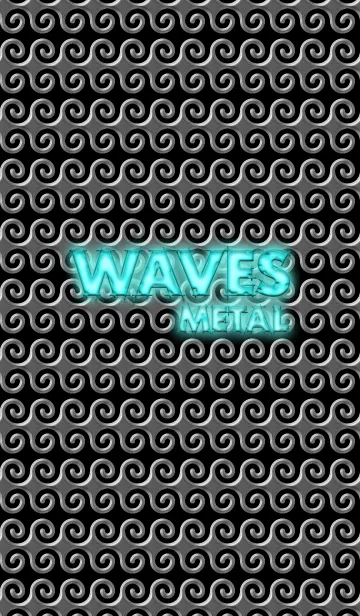 [LINE着せ替え] WAVES METAL kaiの画像1