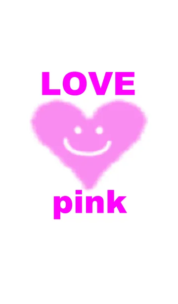 [LINE着せ替え] LOVE pink colorの画像1