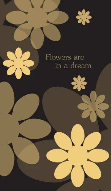 [LINE着せ替え] Flowers are in a dreamの画像1