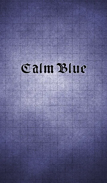 [LINE着せ替え] Calm Blueの画像1