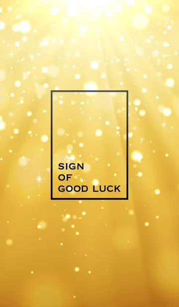 [LINE着せ替え] SIGN OF GOOD LUCKの画像1