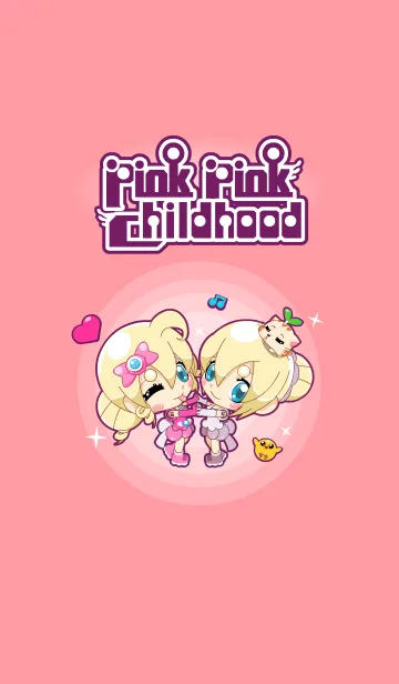 [LINE着せ替え] Pink Pink Childhoodの画像1