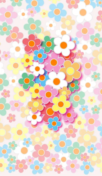 [LINE着せ替え] A lot of flowers 1.1の画像1