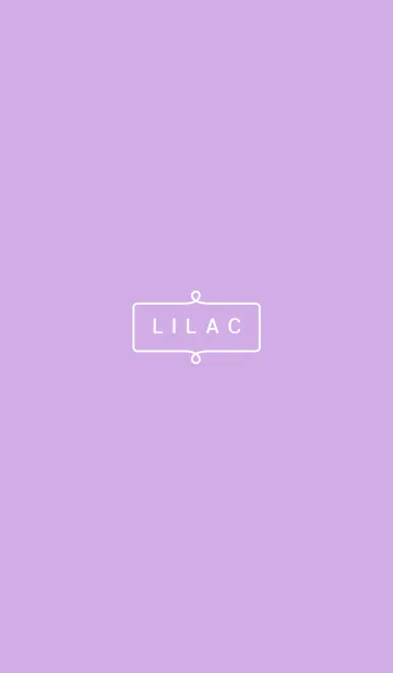 [LINE着せ替え] Lilac < Light purple > simple themeの画像1