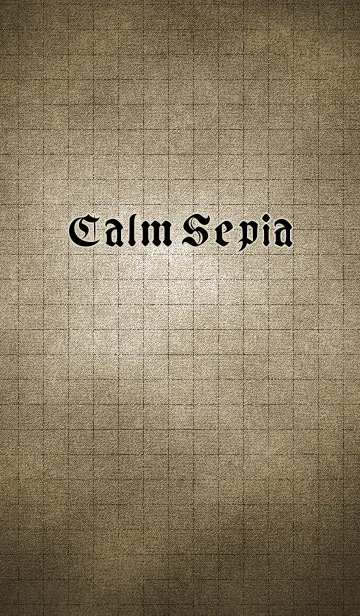 [LINE着せ替え] Calm Sepiaの画像1