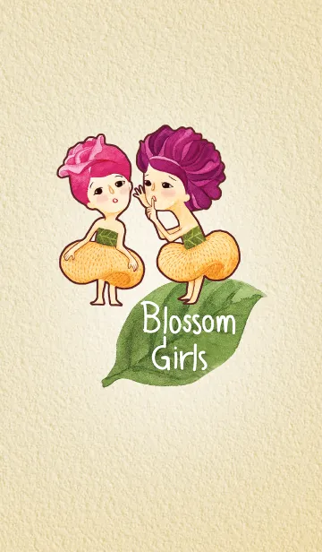 [LINE着せ替え] Blossom Girls Themeの画像1