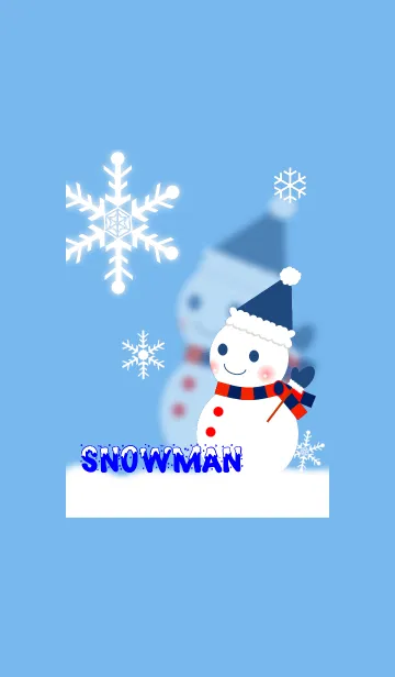 [LINE着せ替え] *Snow man*の画像1