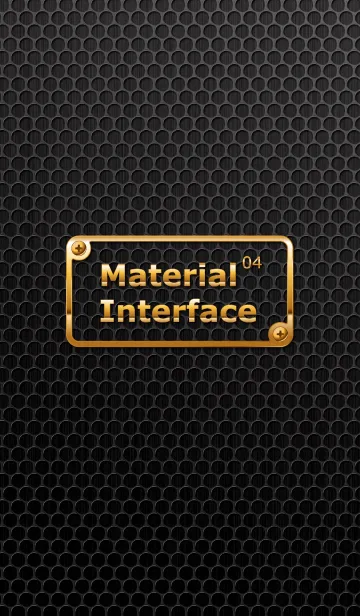 [LINE着せ替え] Material Interface 04の画像1