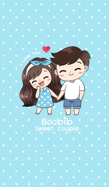 [LINE着せ替え] Boobib Sweet Coupleの画像1