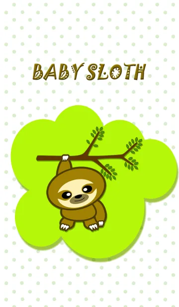 [LINE着せ替え] Baby slothの画像1