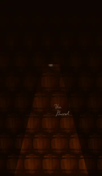 [LINE着せ替え] A barrel sleeping at the wineryの画像1