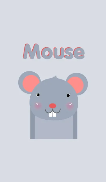 [LINE着せ替え] Simple mouse themeの画像1