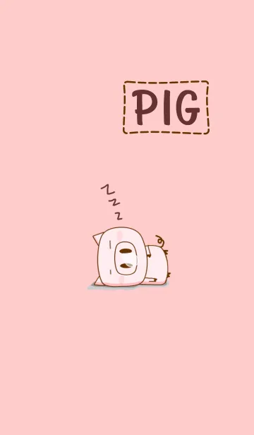 [LINE着せ替え] Lovely Pig Fatの画像1