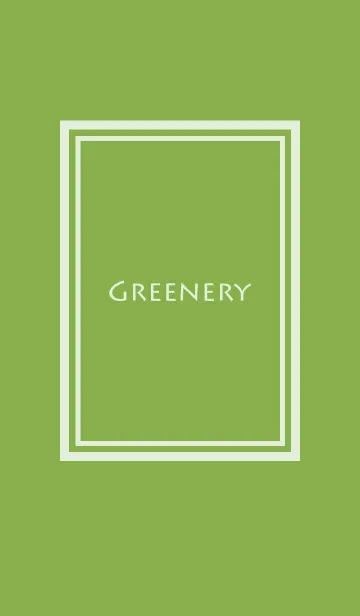 [LINE着せ替え] Color of Greeneryの画像1