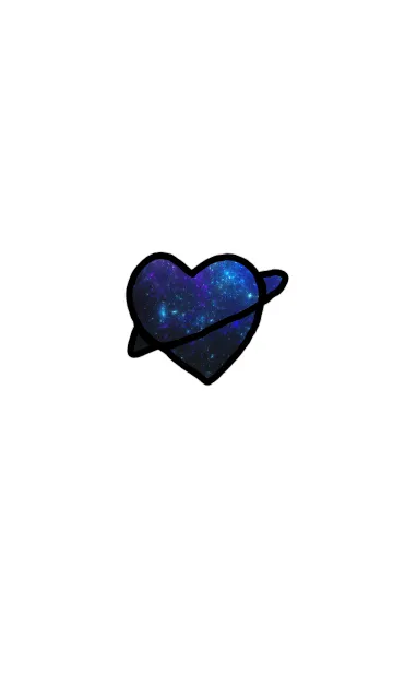 [LINE着せ替え] Space heartの画像1