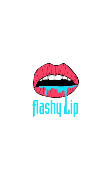 [LINE着せ替え] Flashy Lipの画像1