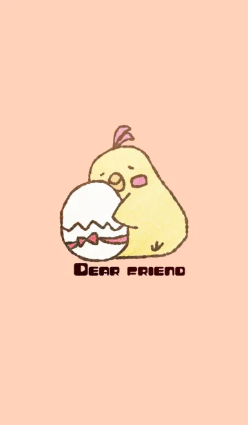 [LINE着せ替え] Dear friendの画像1