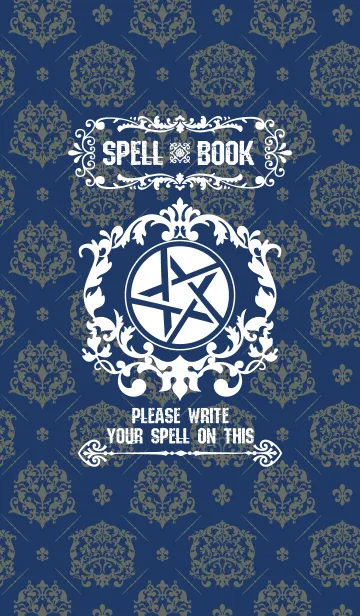 [LINE着せ替え] Spell Book - Pentagramの画像1