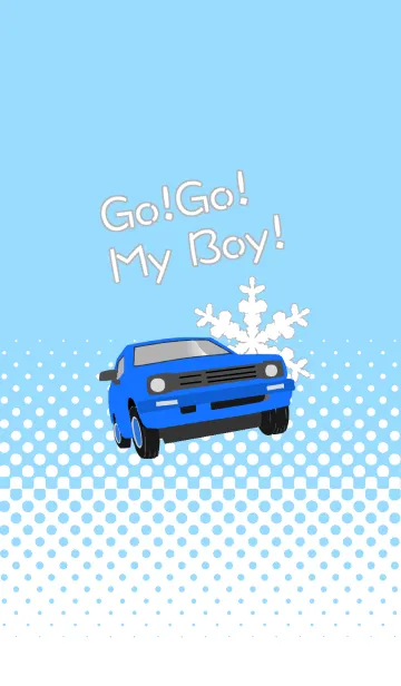 [LINE着せ替え] Go！Go！My Boy！(Winter ver.)の画像1
