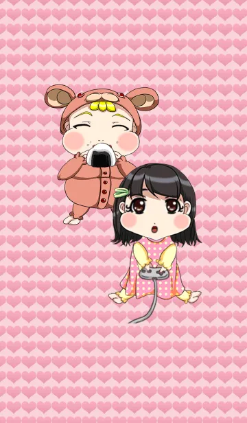 [LINE着せ替え] ラブリーゆるふわ幼児ベイビー♥の画像1