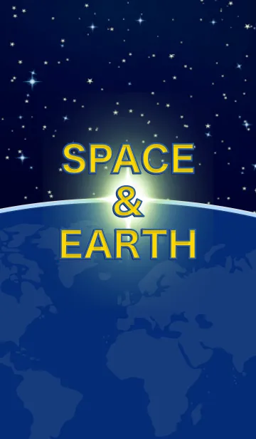 [LINE着せ替え] Space and Earth 〜宇宙と地球〜の画像1