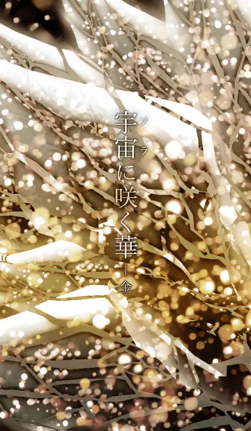 宇宙（ソラ）に咲く華-金の着せ替えメイン画像