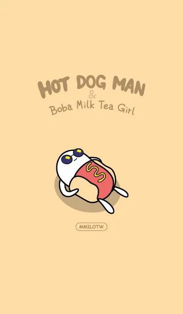 [LINE着せ替え] Hot Dog Manの画像1