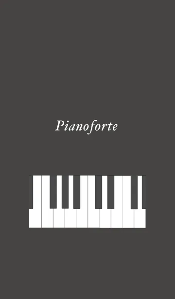 [LINE着せ替え] ピアノ・フォルテの画像1
