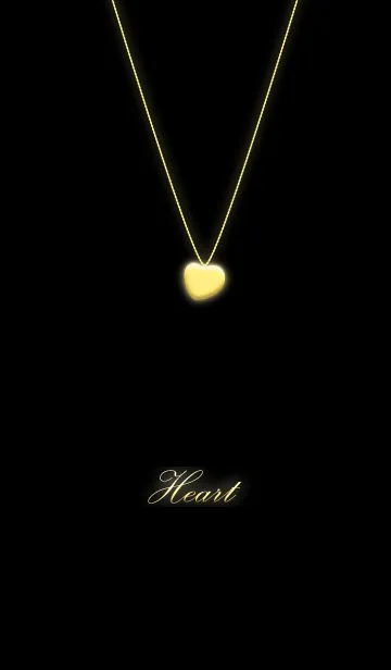 [LINE着せ替え] Heart Necklaceの画像1