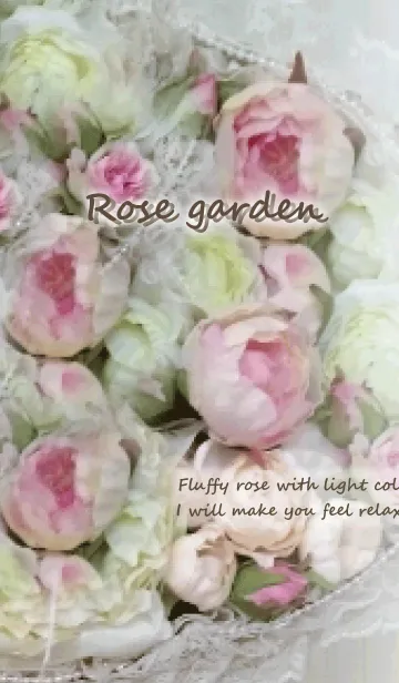 [LINE着せ替え] パステルカラーのバラの画像1