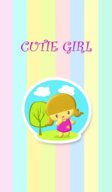 Cutie girlの着せ替えメイン画像