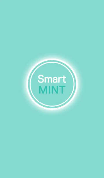 [LINE着せ替え] Smart ミントの画像1