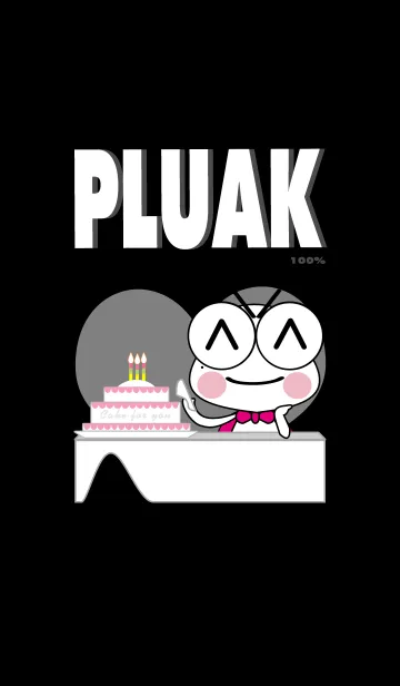 PLUAK 100%のLINE着せ替え
