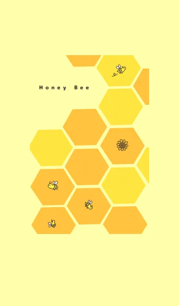 [LINE着せ替え] ミツバチの画像1