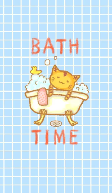 [LINE着せ替え] BATH TIMEの画像1
