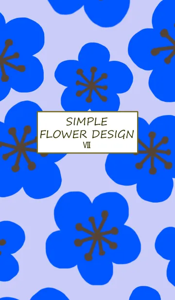 SIMPLE FLOWER DESIGN 7の着せ替えメイン画像