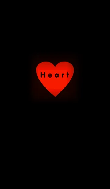 [LINE着せ替え] Simple Heart (Light) v.2の画像1