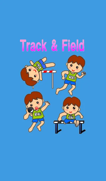 [LINE着せ替え] 陸上競技''Track ＆ Field'' Part4の画像1