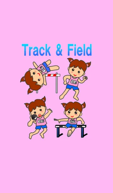 [LINE着せ替え] 陸上競技''Track ＆ Field'' Part3の画像1